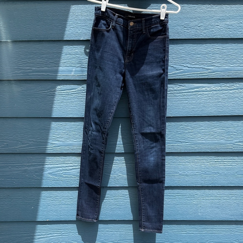 J Brand Dark Indigo Skinny Jeans
